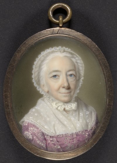 Retrato de una Dama Mayor, 1767 de John Smart